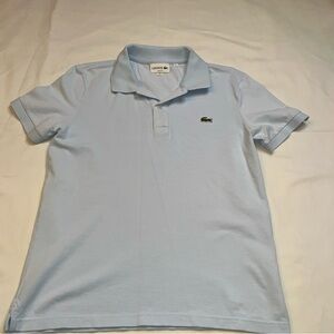 Lacoste Slim Fit Men’s Medium Blue Polo